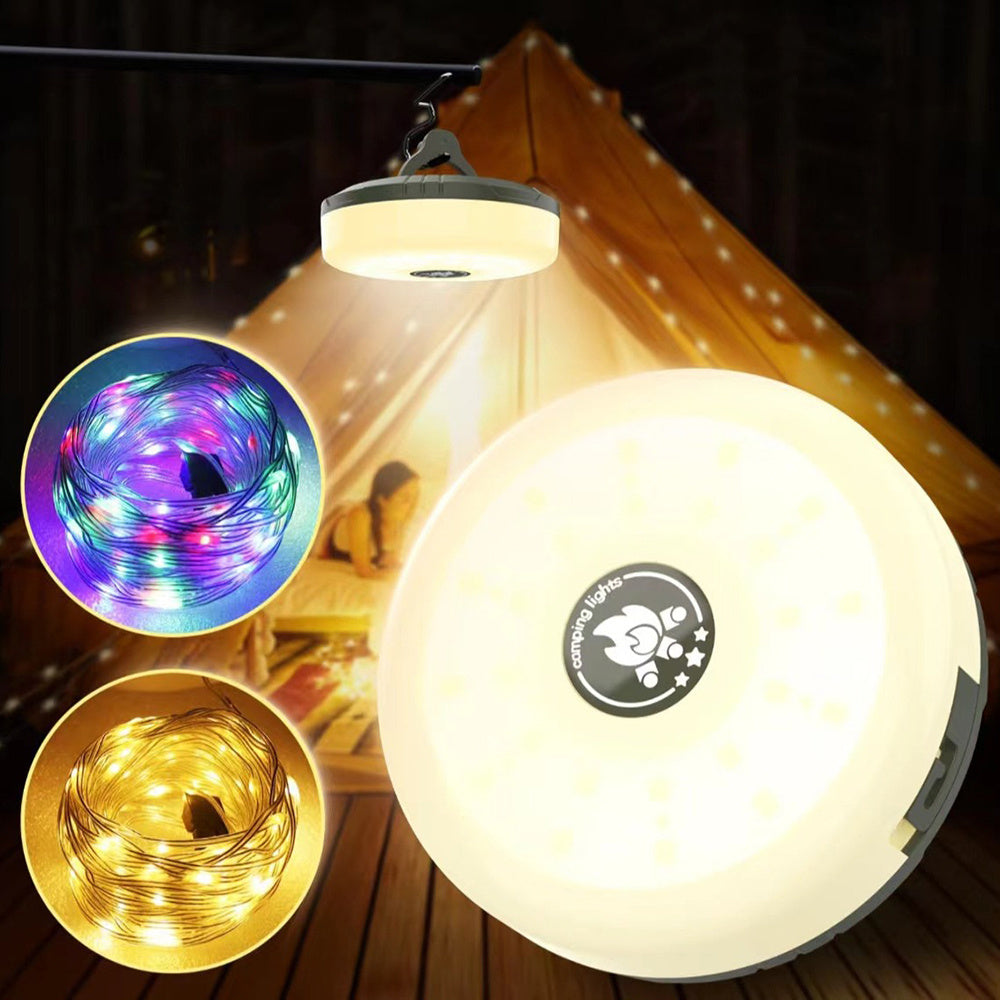 USB Rechargeable Fairy Lights with Retractable Reel – 10 Metre String with 5 Modes